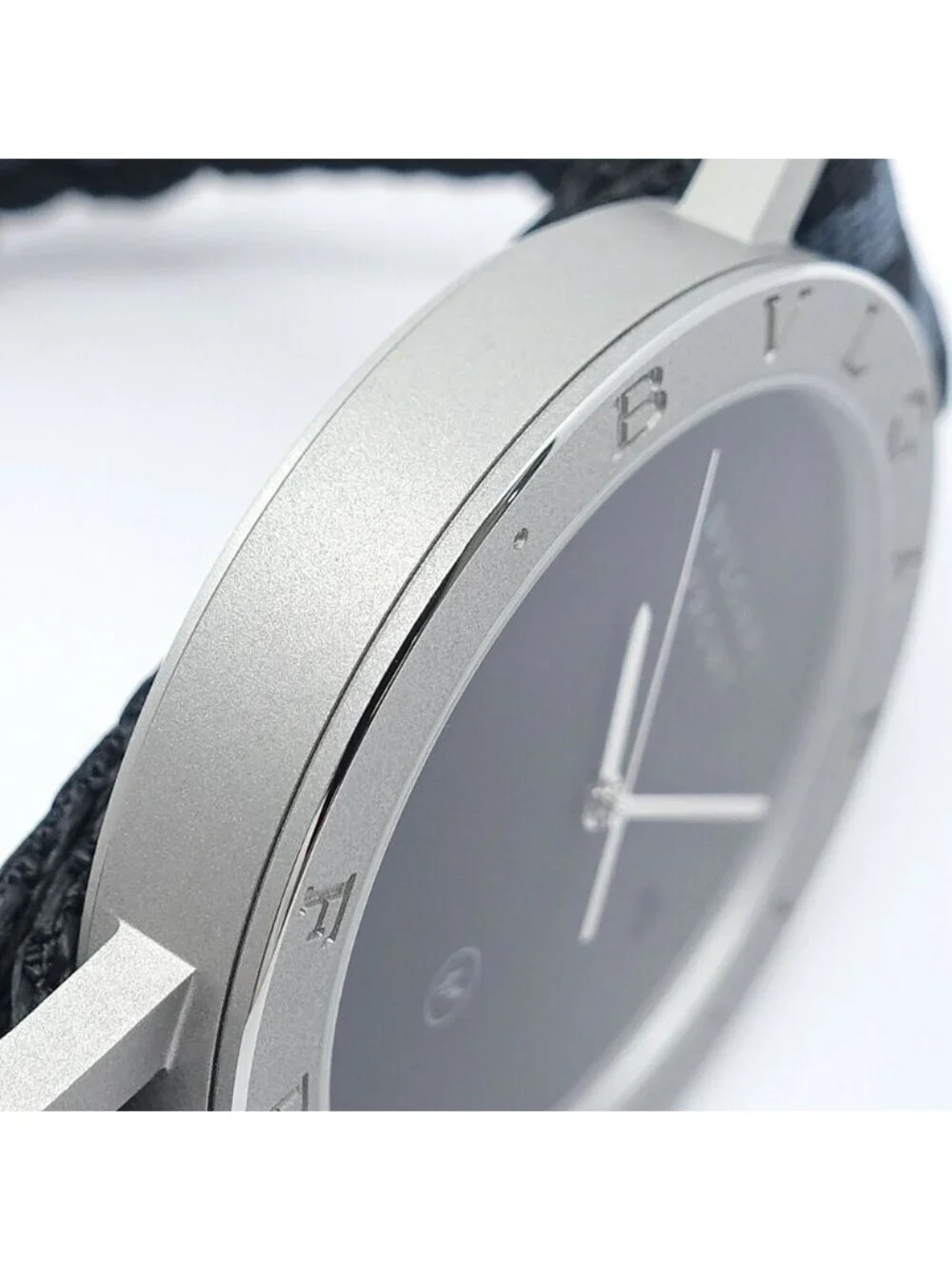 Bvlgari Watch Fragment 250 Pieces Black Support Fabric SS Automatic Winding